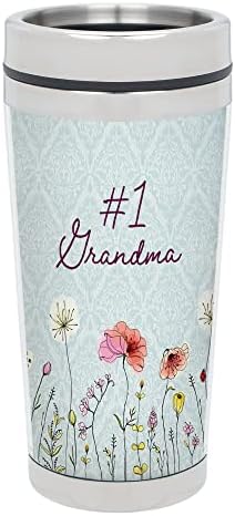Elanze Designs 1 סבתא פרחי בר מולטי -צבעוני 17 אונקיה נירוסטה טיולים טיולים