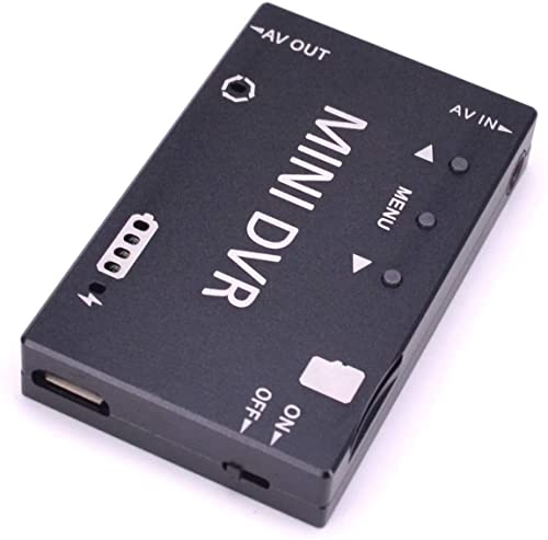 MidZooparts Mini DVR FPV מודול NTSC/PAL הניתן להחלפה סוללה מובנית וידאו שמע מקליט FPV עבור דגמי RC מירוץ FPV DRONE