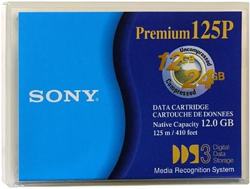 מחסנית אחסון נתונים דיגיטלית של Sony DGD125P 7/14 GB