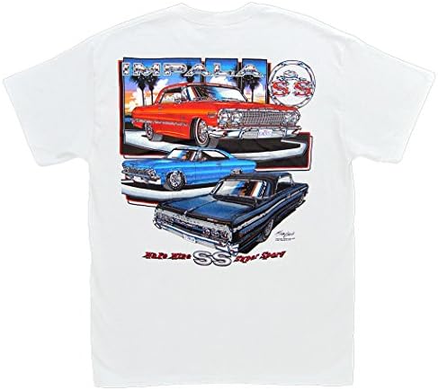 הכינו את חולצת הטריקו של SS Impala - Chevy 1963 1964 1965 1966