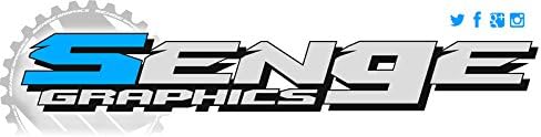 2017-2019 EXC-F ZANY PINK SENGE גרפיקה ערכה שלמה עם RIDER I.D. תואם ל- KTM