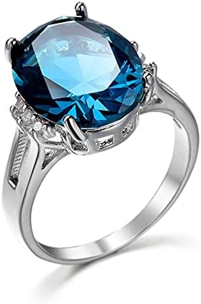 חמוד משקפיים טבעת נשים טבעת ריינסטון חתונה תכשיטי טבעות גודל 69 נחושת מתנה אצבע להרחבה טבעות