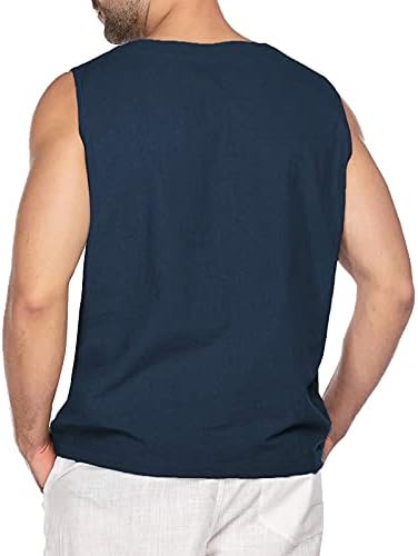 HDZWW חולצה רצועת חולצה נושמת טנק שרוול קצר נושם פשתן קיץ פלוס גודל סקופ צוואר באולינג צבע אחיד