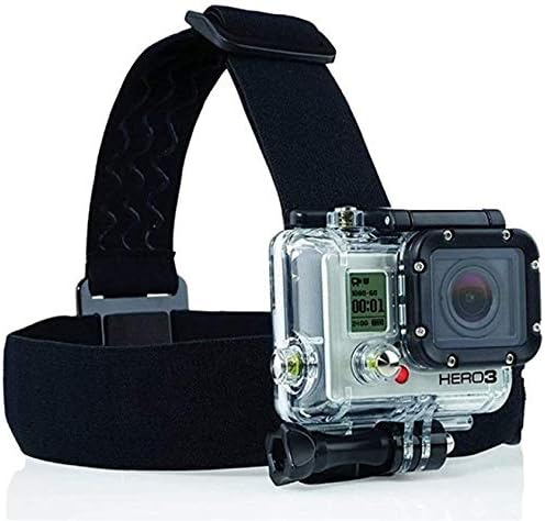 Navitech 8 ב 1 אקשן מצלמת אקשן משולבת ערכת משולבת עם מארז אפור - תואם ל- GoPro Hero 8 שחור - מצלמת פעולה