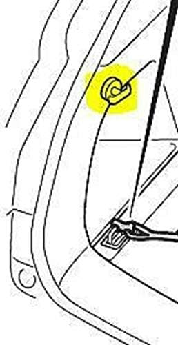 Eaccessories ea מארגן תא המטען מטען נטו עבור Acura MDX 2014-2020 - רצפה/מעטפות סגנון מטען רשתות לרכב שטח