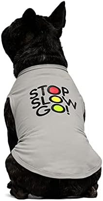 2-חבילה כותנה תנועה אור כלב חולצה עבור כלב בגדי גור גרפי לחיות מחמד חולצות חתול טי לנשימה סגול ורוד גדול