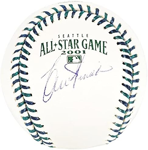 לו פיניאלה רשמי חתימה 2001 משחקי כל הכוכבים בייסבול ניו יורק ינקי, סיאטל מרינרס MCS HOLO 82083 - כדורי בייסבול