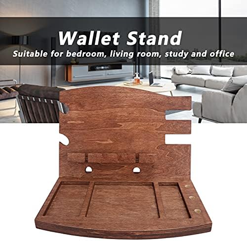 עמדת טלפון סלולרי מעץ שולחן עבודה שולחן עבודה תצוגת עמדת עמד