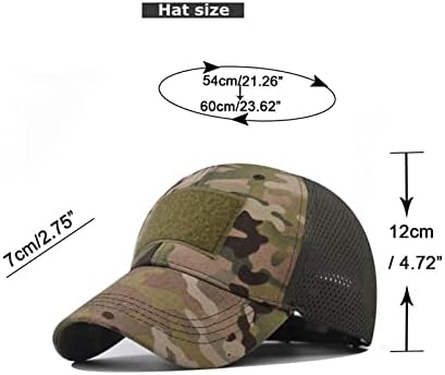 הסוואה מודפסת מתכווננת הגנה מפני השמש למבוגרים חיצוני שמש כובעי התאמה מזדמנים אופנה מתקפלת