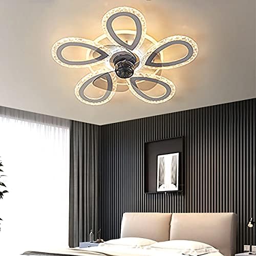 אורות מאוורר תקרה של פהון לחדרי שינה אורות מאוורר תקרה עם שלט מרחוק דימר הוביל מאוורר תקרה מודרני