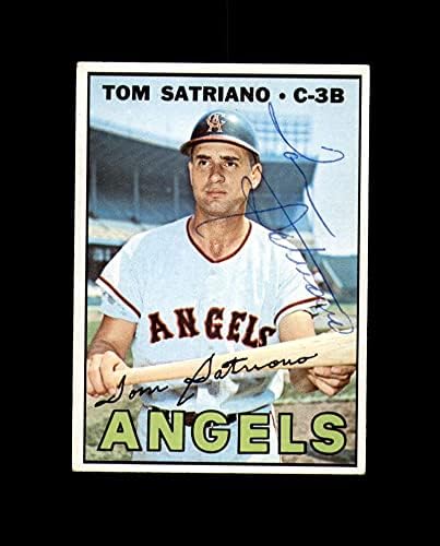 טום סאטריאנו חתום על חתימת המלאכים של טופפס משנת 1967 קליפורניה