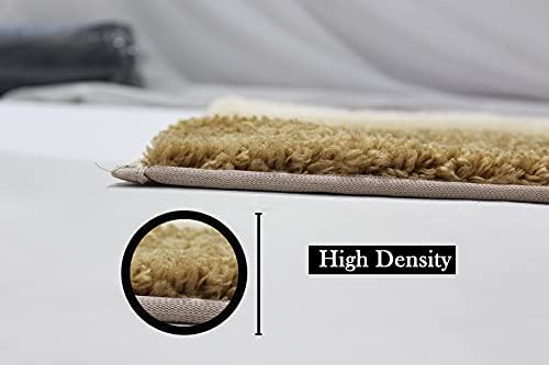 לוקס בית בינלאומי אמבטיה שטיח מיקרופייבר נגד החלקה מים סופג שטיחים לאמבטיה, כניסה, מטבח, מיטה, דלת