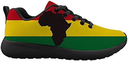 Owaheson Africa Rasta רגאיי דגל נעל ריצה של גברים נעל נעלי טניס אתלטיות נעלי טניס נעלי ספורט אופנה