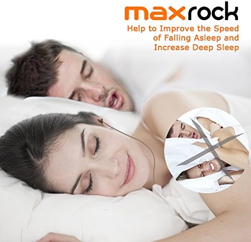 אוזניות שינה של Maxrock, אוזניות רכות אטומות לאוזן אטום לאוזן עם רעשי מיקרופון מבטלים אוזניות שינה עבור ישן צד,