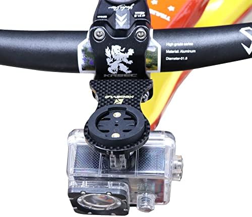 אופני גזע הארכת מחשב קדמי מחזיק סיבי פחמן אופני הר עבור פעולה מצלמות עבור גרמין