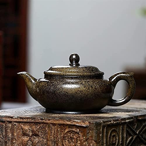 Sogudio צמחי מרפא סיר תה קומקום 230 מל עפרות גולמיות בוץ שחור סיר תה מסורת