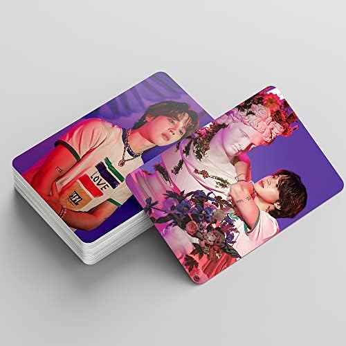 Pyajuu 55pcs כרטיסי צילום ג'ימין ג'ימין מזהה: כאוס אלבום חדש פוטו כרטיסי בנגטן בנים ג'ימין לומו כרטיסי