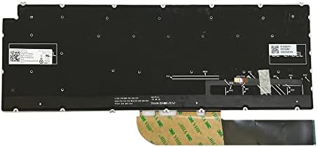 מחשב נייד זהרה שחור עם תאורה אחורית פריסה אמריקאית למקלדת עבור דל אינס פירון 15 3501 3502 3505 5501 5502 5508