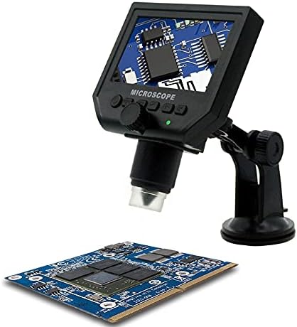 1-600x מיקרוסקופ אלקטרוני דיגיטלי נייד 3.6MP VGA מיקרוסקופים 4.3 HD LCD PCB תיקון לוח אם