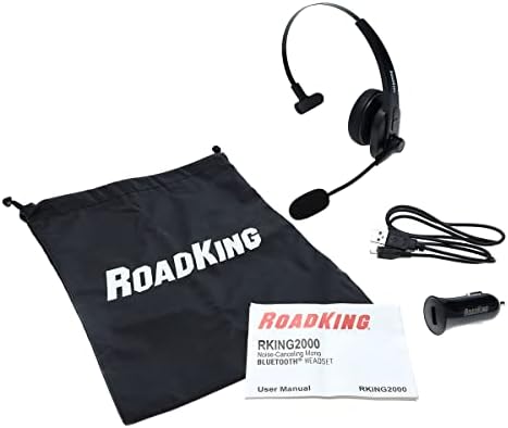 Roadking Rking2000 בביטול רעש נהג משאית אוזניות Bluetooth אוזניות אלחוטיות עם מיקרופון