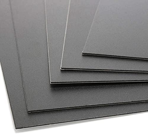 3 חלקי מדפסת, שחור כיכר לשפשף משטח מיטת מקל גיליון 5 יחידות 300 * 300 ממ עם דבק תואם עם 3 מדפסת 3 מדפסת אביזרי