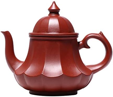 סיר תה Wionc סיר סגול חרס קומקום תה סיני בעבודת יד סט קומקום סגול חול סגול תה תה מתנה