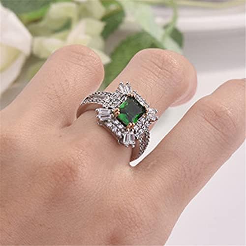 2023 מסיבה חדשה 6 ~ 10 לחתונה אופנה בצורת טיפה כלה GIF טבעת טבעת טבעת בצורת אגס טבעות טבעות ציפורניים