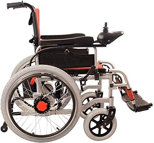 חדש אופנה נייד כיסא גלגלים כסאות גלגלים אור דו פונקציונלי מתקפל נהיגה עם חשמלי או ידני כסאות גלגלים