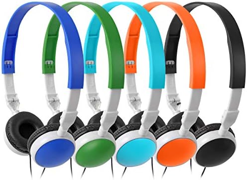 אוזניות של Keewonda בתפזורת לכיתה 10 חבילות סיטונאות תלמידי אוזניות KW-N10 אוזניות ילדים עמידות