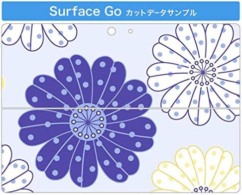 כיסוי מדבקות Igsticker עבור Microsoft Surface Go/Go 2 אולטרה דק מגן מדבקת גוף עורות 000684 נקודה פרחים