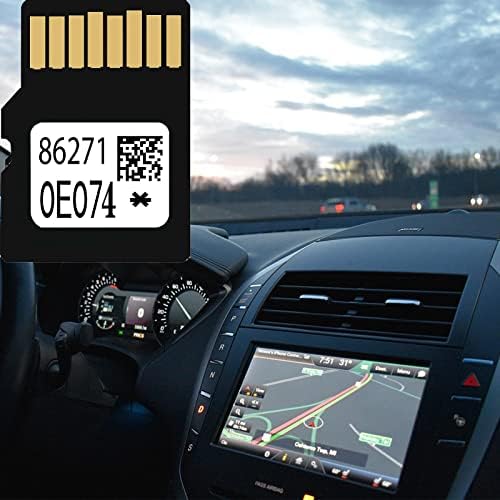 2022 מפות 2022 עדכנו 86271 0E074 NAVIGAGING GPS SD כרטיס תואם ל- Toyota Prius 4 Runner Sync USA/CANANE MAPS