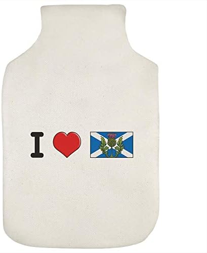 כיסוי בקבוק מים חמים 'אני אוהב את סקוטלנד'