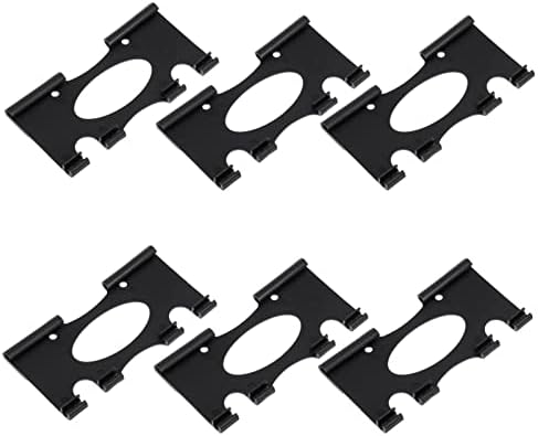 אוגני 6 יחידים מחזיק אחסון כלי קביעת כלי חוט מדף חוט קליפים מדף אחסון מתקן חלקים מדפים שרוולים החלפות