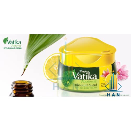 1Pcs Vatika Hair Fall Control Cream with henna, lemon and other ingredients helps strengthen hair roots