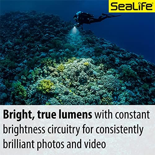 Sealife Sea Dragon 3000SF Pro Beam Culual Beam Compact SCUBA צלילה צילום-וידיאו COB LED LED,