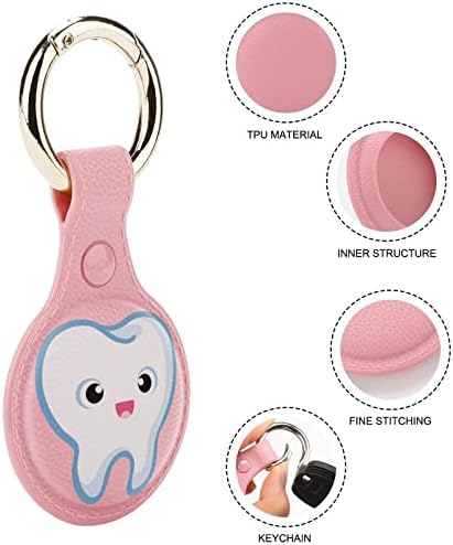 שיניים רופא שיניים רפואת שיניים שיניים מגן מקרה תואם עבור איירטאג אנטי אבוד איתור מחזיק עם מפתח טבעת