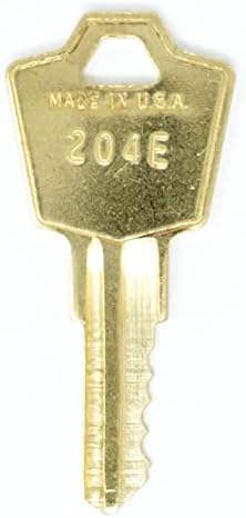 הוקרה 204ה מפתחות החלפת ארון קבצים: 2 מפתחות