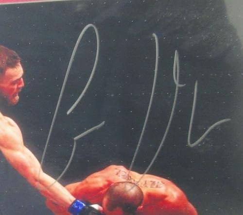 קונור מקגרגור UFC חתום חתימה עם חתימה 16x20 קנאים מאגרות UFC ממוסגרות - תמונות UFC עם חתימה עם חתימה