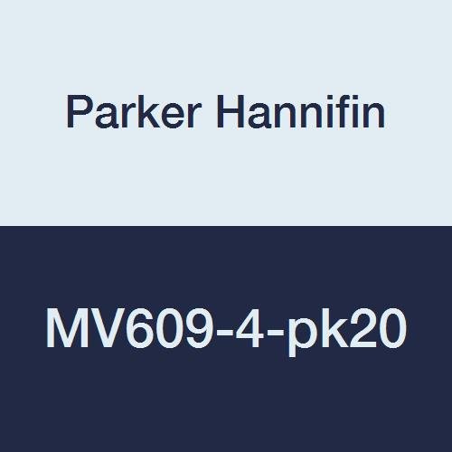 פארקר האניפין מס '609-4-פק 20 שסתום כדור מיני סדרה, ידית קומפקטית, 1/4 חוט נשי על 1/4 חוט נשי, פליז