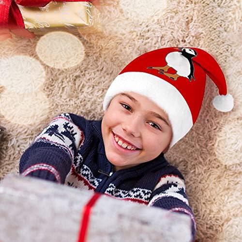 פאפין ציפור חג המולד סנטה כובע עבור אדום חג המולד כובע חג טובות חדש שנה חגיגי ספקי צד