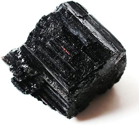 Binnanfang AC216 1pc שחור טבעי טורמלין Quarzt אבן מחוספסת אבן גולמית גולמית דגימה מינרלית