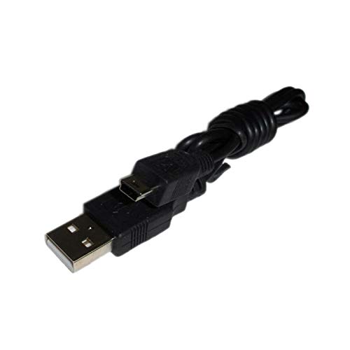 כבל USB של HQRP תואם ל- JVC Everio HDD מצלמת וידאו/מצלמת וידאו GZ ו- G מצלמת וידיאו