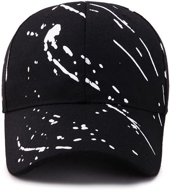כובע הבייסבול של Zjhyxyh כובע בייסבול גרפיטי קיץ חיצוני כובע מתכוונן לגברים
