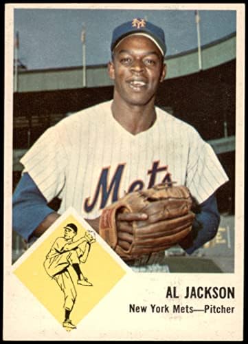 1963 Fleer 48 Al Jackson New York Mets NM Mets