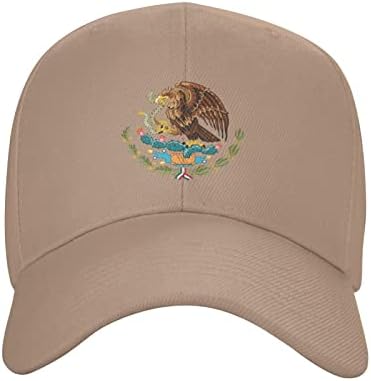 מעיל של זרועות של מקסיקו בייסבול כובע גברים ונשים אופנה מוצק צבע ברווז לשון כובע מתכוונן קסקט