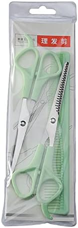 ערכת מספריים חיתוך שיער פוני פוני חיתוך חותך שטוח מסרק סט מספרות RZ8
