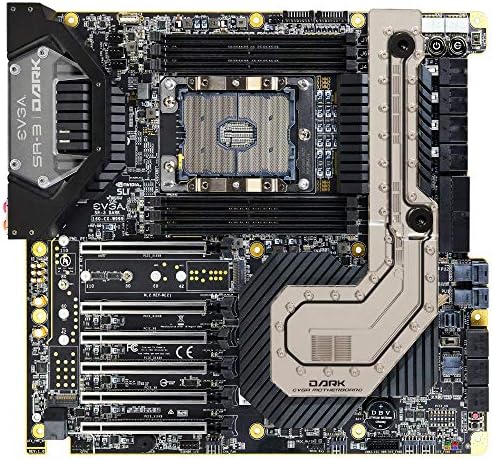 EVGA SR-3 Dark, LGA 3647, Intel C622, SATA 6GB/S, USB 3.1, M.2, U.2, Eatx, Intel Motherboardx, 160-Cx-W999-Kr