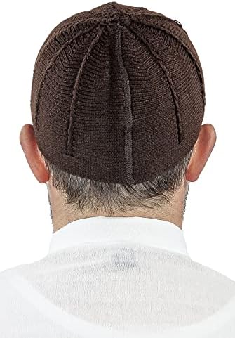 כובעי קופי סריגה צמר חורף מוסלמי טורקי באינטרנט לגברים, טאקיה, טאקה, פצ ' י, כובעים אסלאמיים