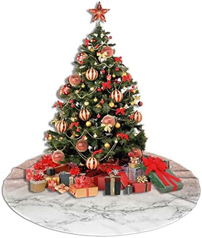 חצאית עץ חג המולד חצאית עץ חג המולד חצאית עץ חג המולד קטיפה חג המולד 48 אינץ 'תחרה לקישוט חג המולד