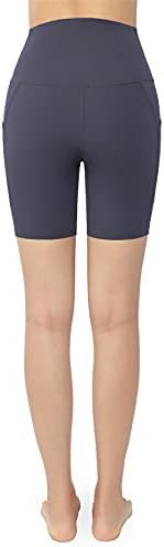 מונווט יוגה פעילה לנשים המריצות מכנסיים קצרים אימון כושר כושר מכנסיים קצרים